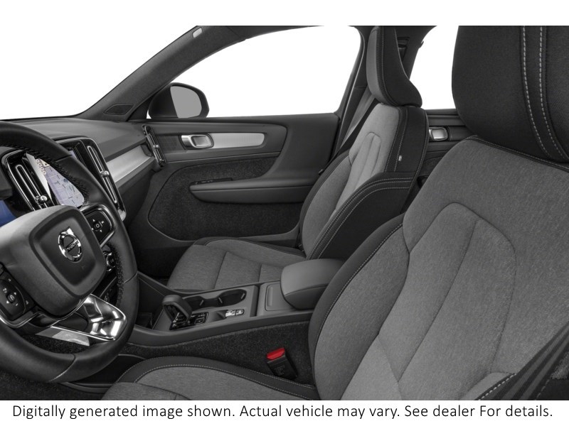 2025 Volvo XC40 B5 AWD Ultra Dark Theme Interior Shot 4