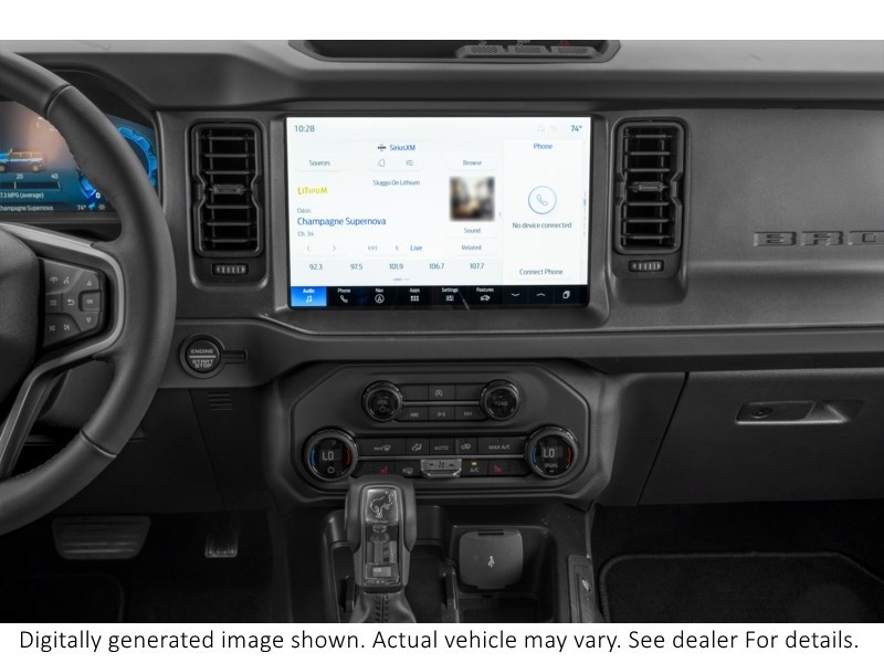 2026 Ford Bronco Big Bend 4 Door 4x4 Interior Shot 2