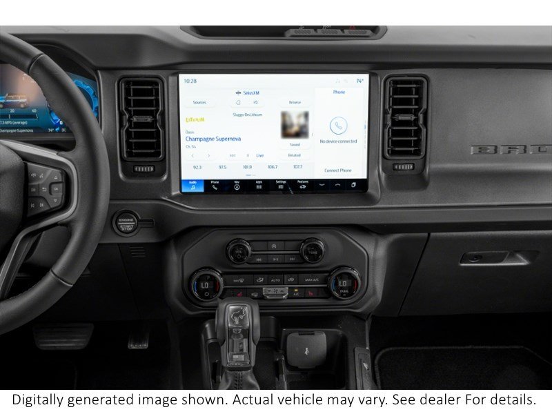 2026 Ford Bronco Big Bend 4 Door 4X4 Interior Shot 2