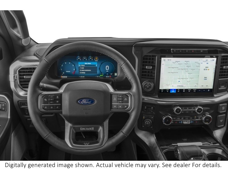 2025 Ford F-150 King Ranch 4WD SuperCrew 5.5' Box Interior Shot 3