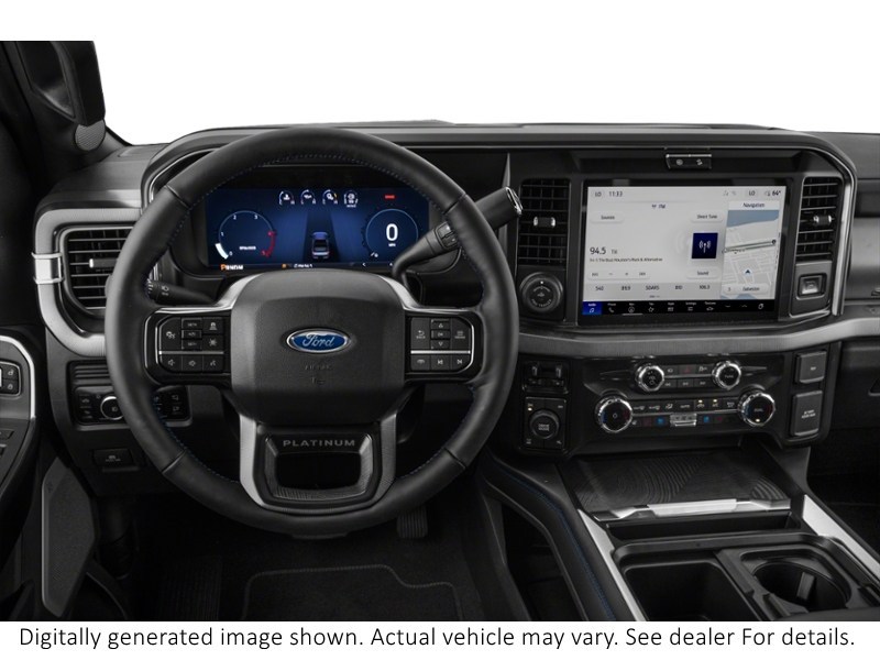 2026 Ford Super Duty F-350 Drw Platinum 4WD Crew Cab 8' Box Interior Shot 3