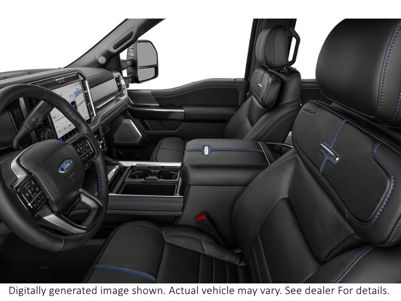 2026 Ford Super Duty F-350 Drw Platinum 4WD Crew Cab 8' Box Interior Shot 4