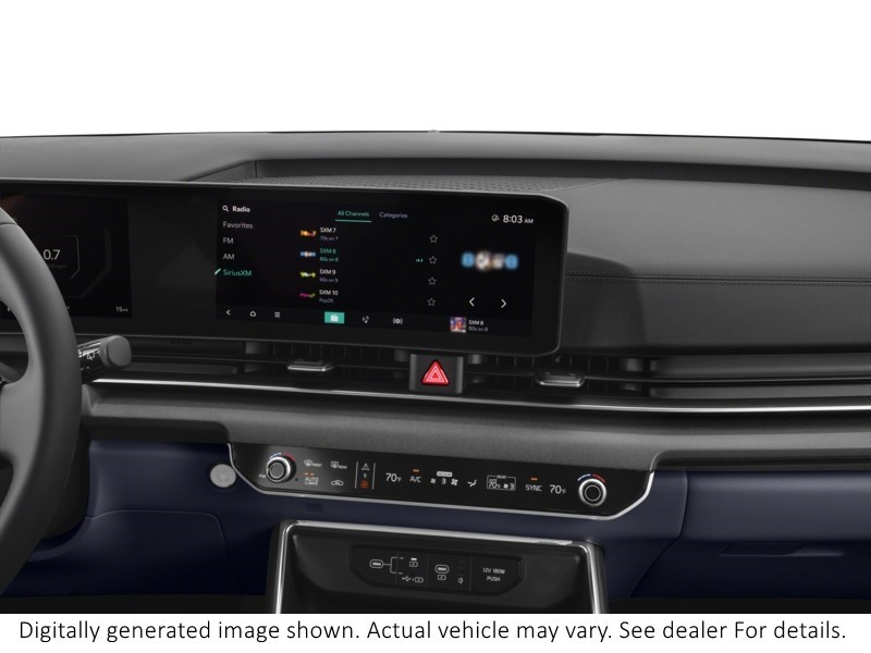 2026 Kia Carnival SX FWD Interior Shot 2