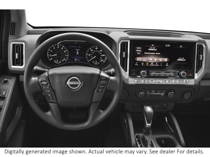 2025 Nissan Frontier Crew Cab 4X4 Long Bed SV Interior Shot 3