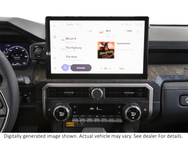 2025 Toyota Tacoma Hybrid 4X4 Double Cab Auto Hybrid Interior Shot 2