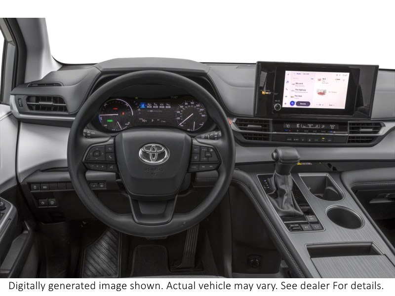 2026 Toyota Sienna LE 8-Passenger AWD Interior Shot 3
