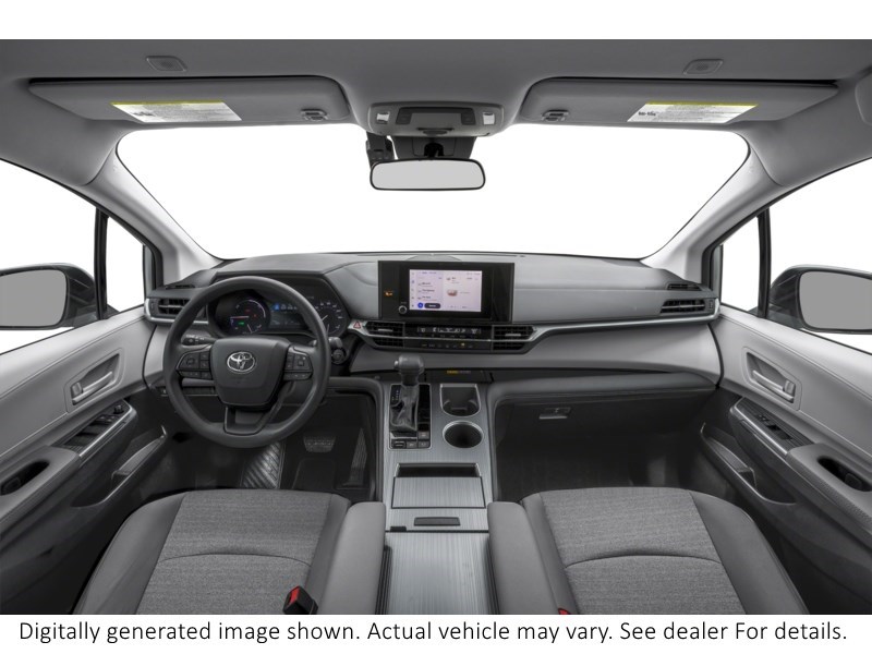 2026 Toyota Sienna LE 8-Passenger AWD Interior Shot 6