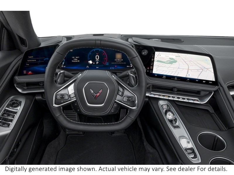 2027 Chevrolet Corvette 2Dr Stingray Conv W/1Lt Interior Shot 3