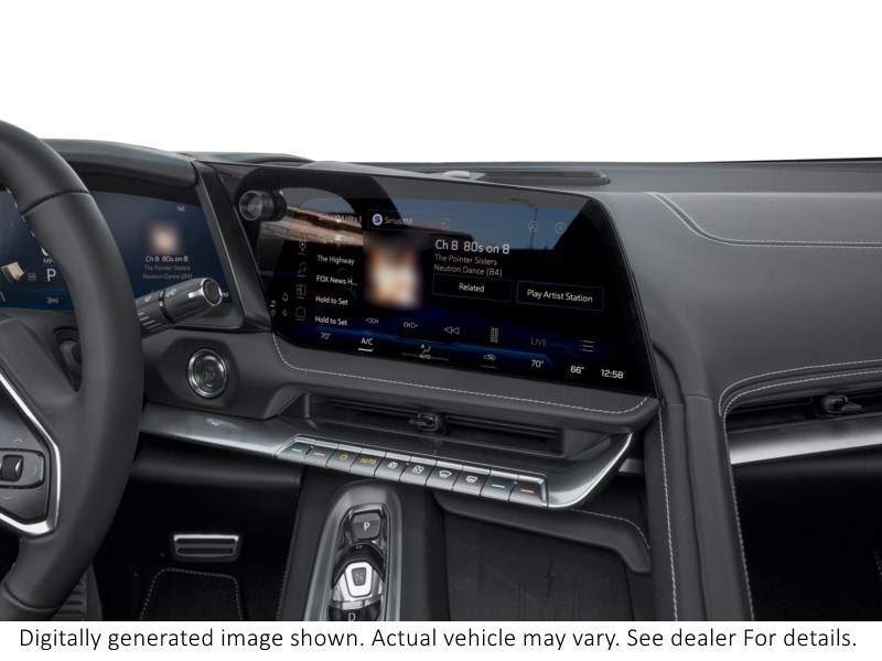 2026 Chevrolet Corvette 2Dr Stingray Conv W/1Lt Interior Shot 2