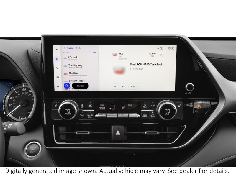 2026 Toyota Highlander XLE AWD Interior Shot 2