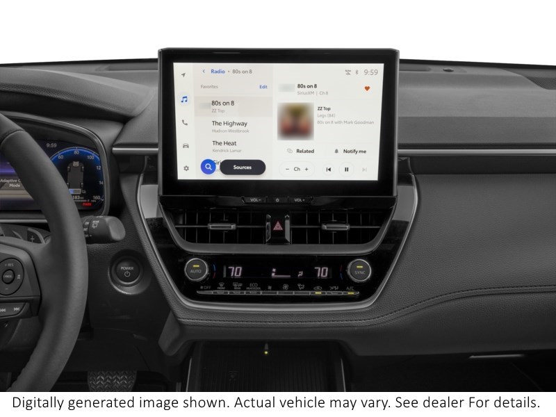 2026 Toyota Corolla Cross Hybrid Hybrid XSE AWD Interior Shot 2