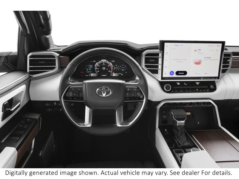 2026 Toyota Tundra Hybrid 4x4 Crewmax Capstone Hybrid Interior Shot 3