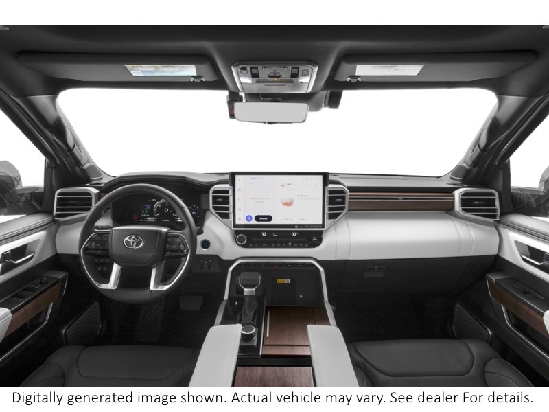 2026 Toyota Tundra Hybrid 4x4 Crewmax Capstone Hybrid Interior Shot 6