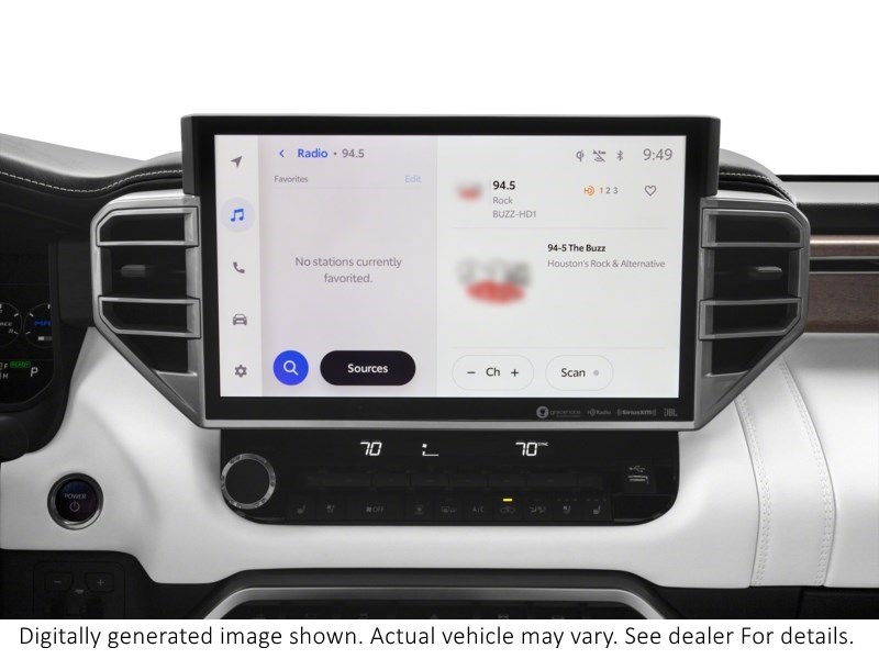 2026 Toyota Tundra Hybrid 4x4 Crewmax Capstone Hybrid Interior Shot 2