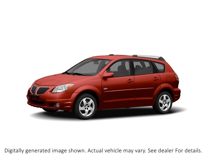 2005 Pontiac Vibe 4Dr Wgn FWD Salsa  Shot 4