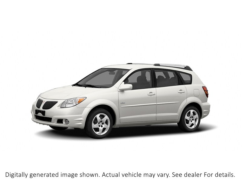 2006 Pontiac Vibe 4Dr Wgn FWD Frosty (White)  Shot 3
