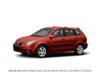 2006 Pontiac Vibe 4Dr Wgn FWD Salsa (Medium Red Mica Metallic)  Shot 4