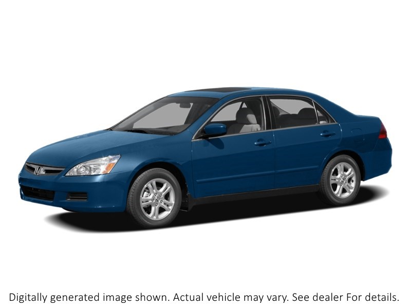 2007 Honda Accord 4Dr I4 At SE Sapphire Blue  Shot 12
