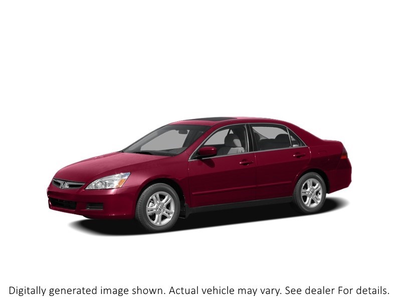 2007 Honda Accord 4Dr I4 At SE Moroccan Red  Shot 1