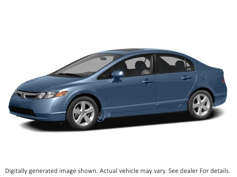2008 Honda Civic Sdn 4Dr Auto LX Neutron Blue Metallic  Shot 6