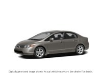 2008 Honda Civic Sdn 4Dr Auto LX Galaxy Grey Metallic  Shot 1