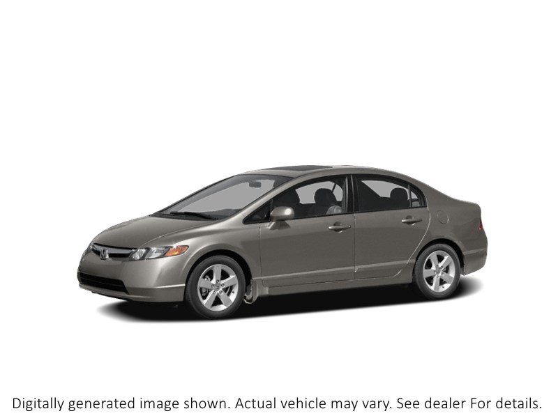 2008 Honda Civic Sdn 4Dr Auto LX Galaxy Grey Metallic  Shot 1