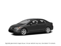 2008 Honda Civic Sdn 4Dr Auto LX Nighthawk Black Pearl  Shot 7