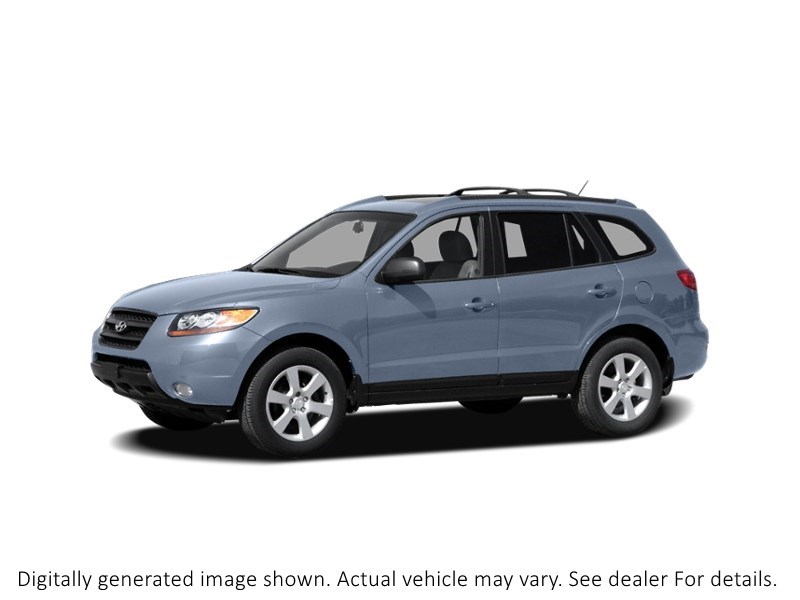 2008 Hyundai Santa Fe FWD 4Dr 2.7L Auto Gl 5-Pass Blue Grey Metallic  Shot 1