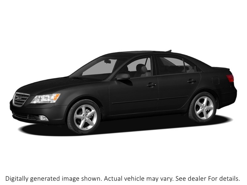 2009 Hyundai Sonata 4Dr Sdn I4 Auto Gl Ebony Black  Shot 10