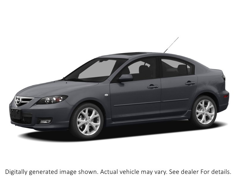 2009 Mazda Mazda3 4Dr Sdn Auto GX Galaxy Grey Mica  Shot 2