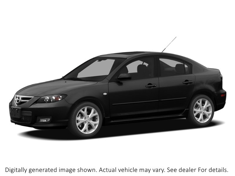 2009 Mazda Mazda3 4Dr Sdn Man GX Black Mica  Shot 2