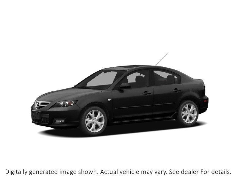 2009 Mazda Mazda3 4Dr Sdn Man GX Black Mica  Shot 1