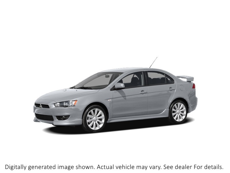 2009 Mitsubishi Lancer 4Dr Sdn CVT SE Apex Silver Metallic  Shot 3