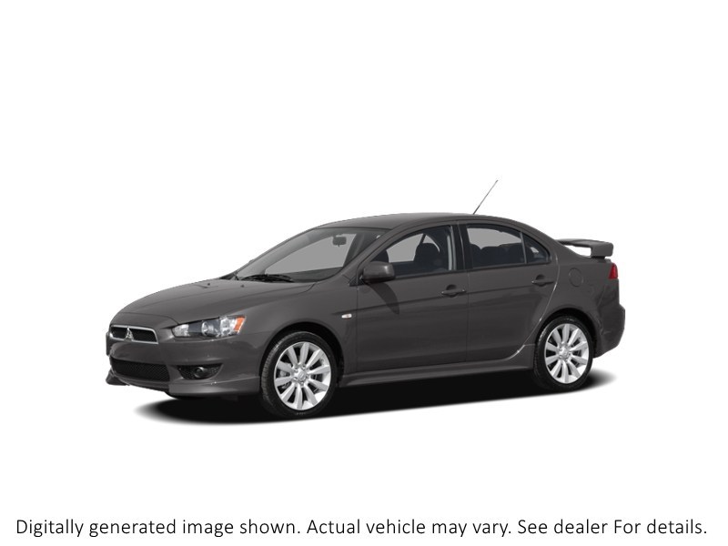 2009 Mitsubishi Lancer 4Dr Sdn CVT SE Graphite Grey Pearl  Shot 4