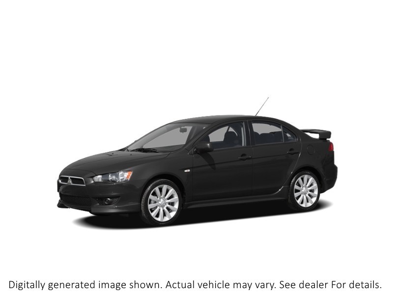 2009 Mitsubishi Lancer 4Dr Sdn CVT SE Tarmac Black Pearl  Shot 6