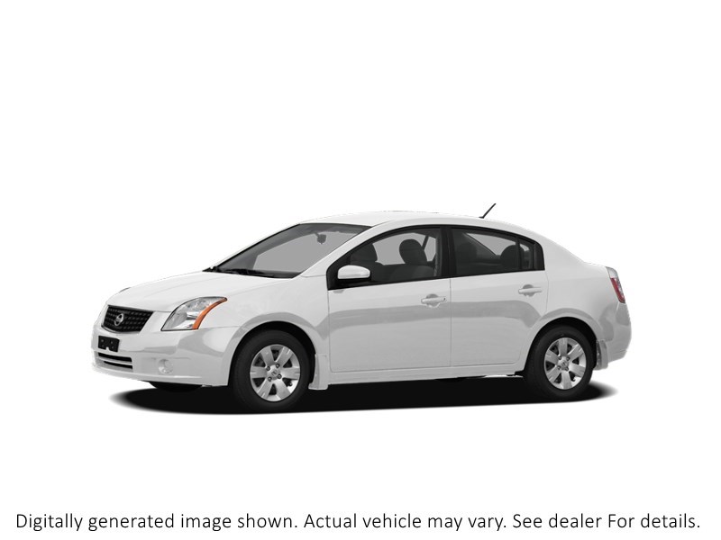 2009 Nissan Sentra 4Dr Sdn I4 CVT 2.0 S Fe+ Arctic White  Shot 13