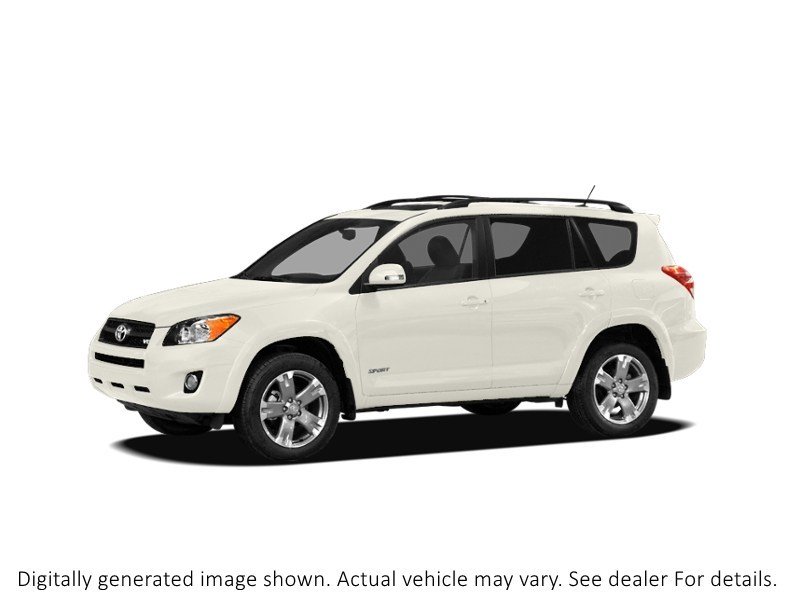 2009 Toyota Rav4 2WD 4Dr I4 Base Alpine White  Shot 6