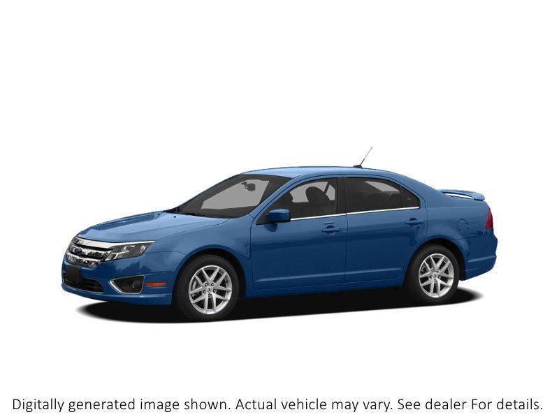 2010 Ford Fusion 4Dr Sdn I4 SE FWD Sport Blue Metallic  Shot 3