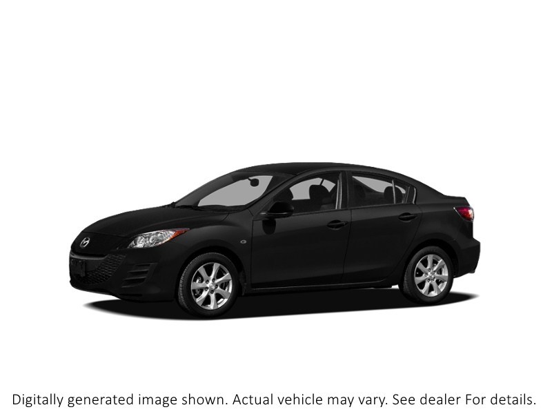 2010 Mazda Mazda3 4Dr Sdn Auto GX Black Mica  Shot 2
