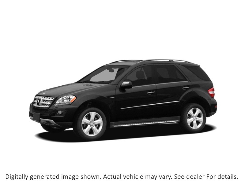 2010 Mercedes-Benz M-Class 4MATIC 4dr ML 350 BlueTEC Black  Shot 1