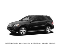 2010 Mercedes-Benz M-Class 4MATIC 4dr ML 350 BlueTEC Obsidian Black Metallic  Shot 2