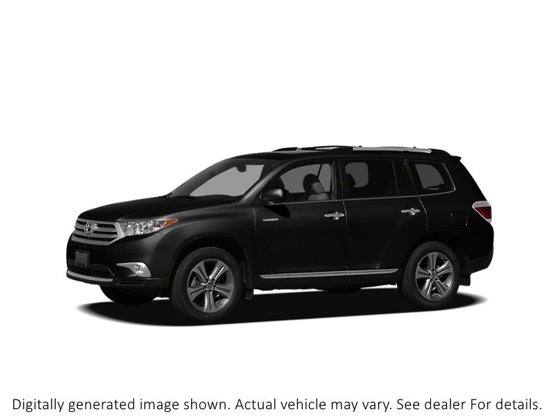 2011 Toyota Highlander 4WD 4Dr Black  Shot 7