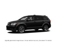 2012 Dodge Journey FWD 4Dr Sxt Brilliant Black Crystal Pearlcoat  Shot 1