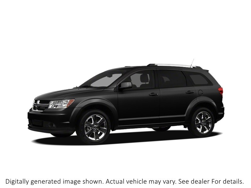 2012 Dodge Journey FWD 4Dr Sxt Brilliant Black Crystal Pearlcoat  Shot 1