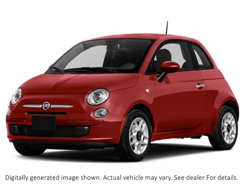 2015 Fiat 500 2Dr Hb Pop Rosso (Red)  Shot 1