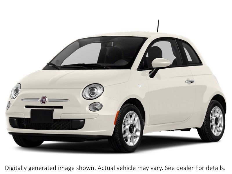 2015 Fiat 500 2Dr Hb Pop Bianco Perla (Pearl White Tri-Coat)  Shot 43