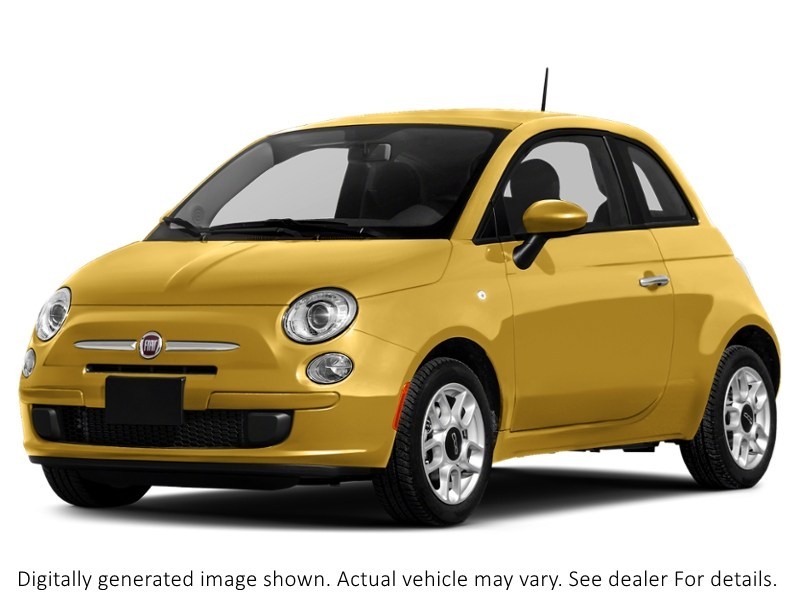 2015 Fiat 500 2Dr Hb Pop Giallo Mondeno Perla (Pearl Yellow TC)  Shot 58