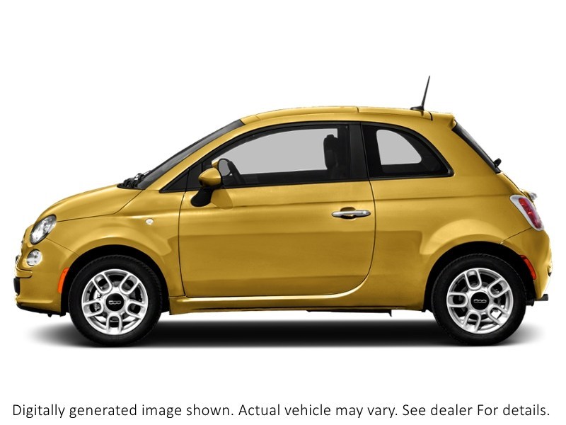 2015 Fiat 500 2Dr Hb Pop Giallo Mondeno Perla (Pearl Yellow TC)  Shot 59
