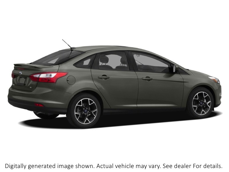 2012 Ford Focus 4Dr Sdn Titanium Sterling Grey Metallic  Shot 2