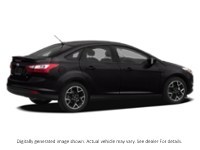 2012 Ford Focus 4Dr Sdn Titanium Black  Shot 2
